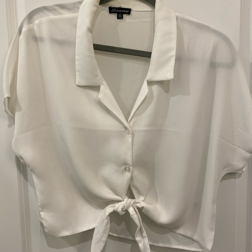 Cropped blouse